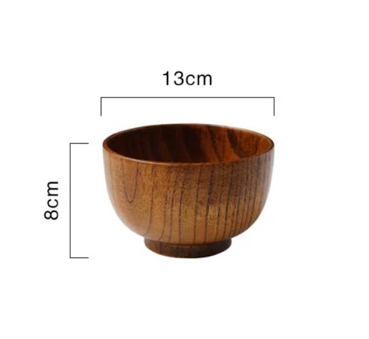 Japanese Handcrafted Wooden Bowl