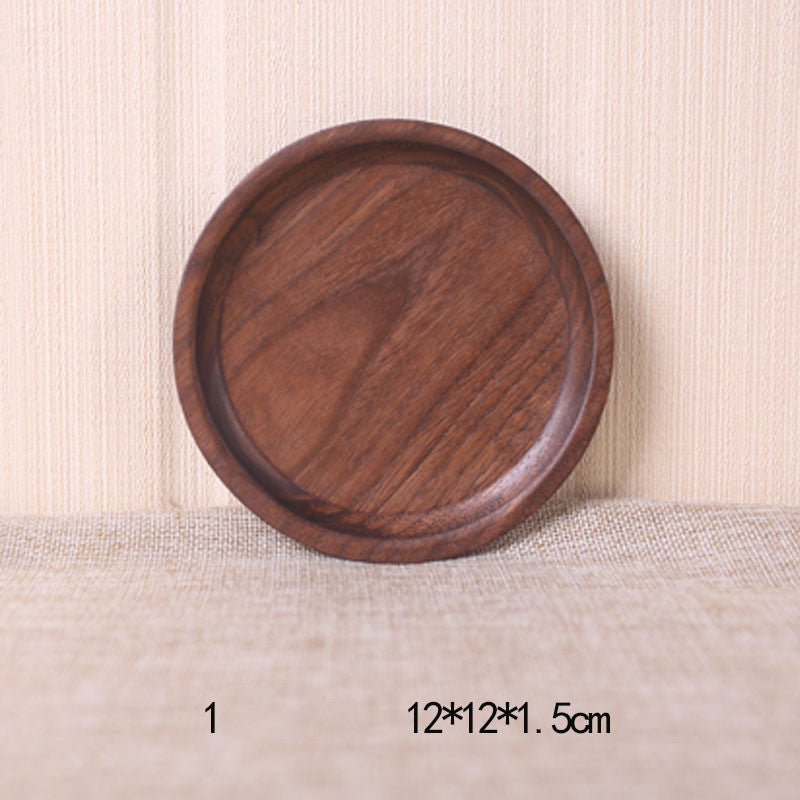 Japanese Wooden Rectangular Dinner Plate