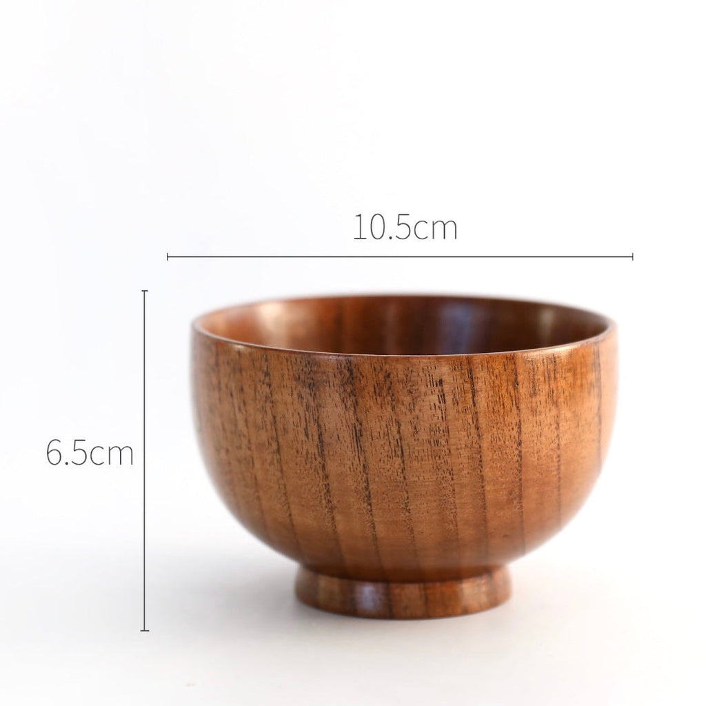 Japanese Handcrafted Wooden Bowl